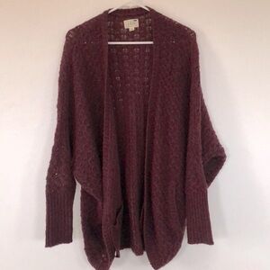 Maroon Cardigan